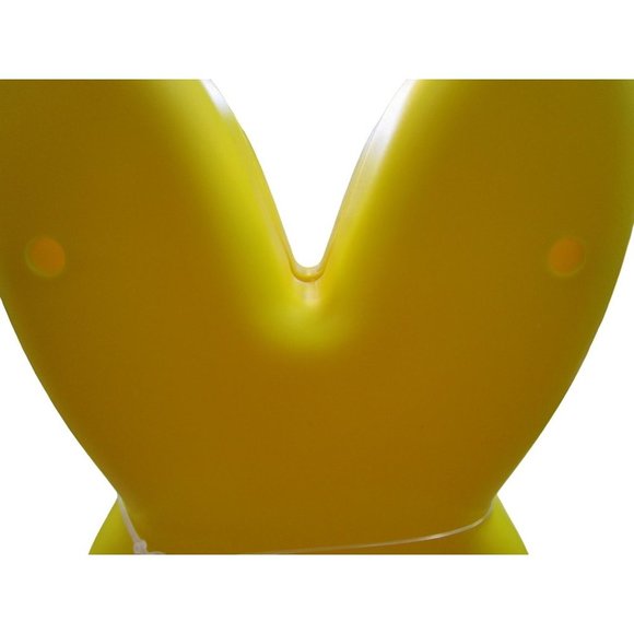 Peeps Bunny Blowmold LED Flickering Candle Light 10" Batteries Not Included NWT - Picture 8 of 16